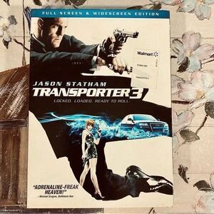 Transporter 3 DVD Jason Statham Robert Knepper Full and Wide Screen Rated PG13